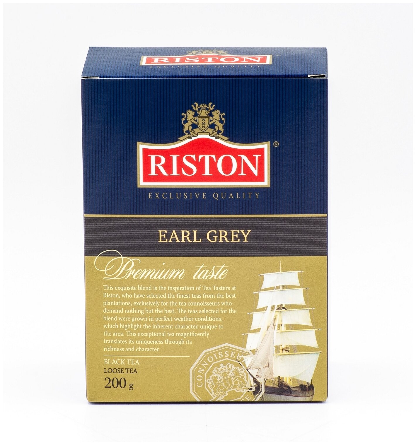 Чай черный Riston Earl grey, 200 г - фотография № 1