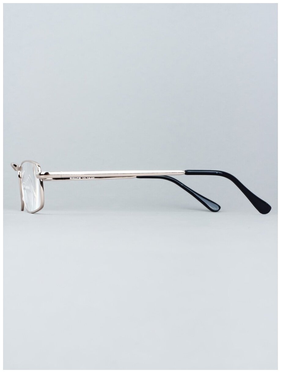 Готовые очки для чтения золотистые с диоптриями +3.50 футляр