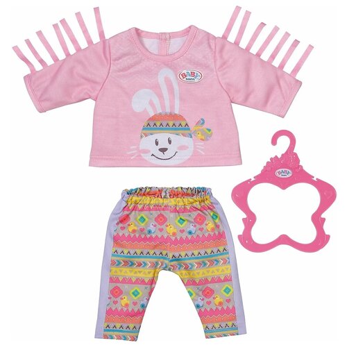 Zapf Creation Комплект одежды для куклы Baby Born 830178 розовый zapf creation комплект одежды для мальчика baby born 824535 синий красный