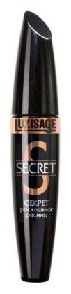 LUX visage Люкс визаж Тушь S секрет Роскошных Ресниц коричневая 12г