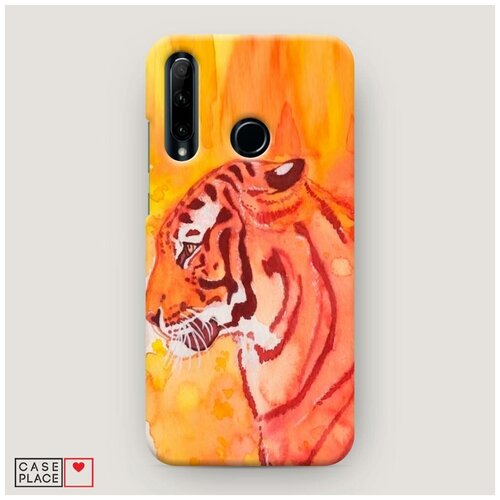 фото Пластиковый чехол "влюбленные тигры 2" на honor 20 lite 2019 / хонор 20 лайт case place