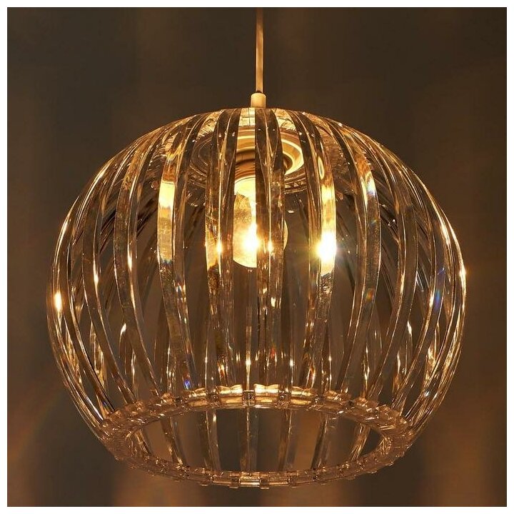 фото Светильник 6330/1, 1хЕ27 15Вт, прозрачный 31х24+60 см