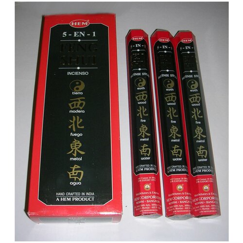 фото Набор 3 упаковки - аромапалочки благовония hem фен шуй (feng shui)