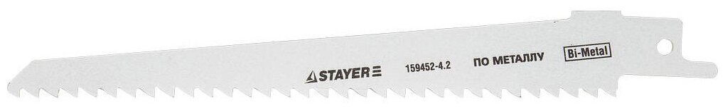 STAYER L-130 150, Bi-Met, S611DF, полотно к сабельной электроножовке (159452-4.2)