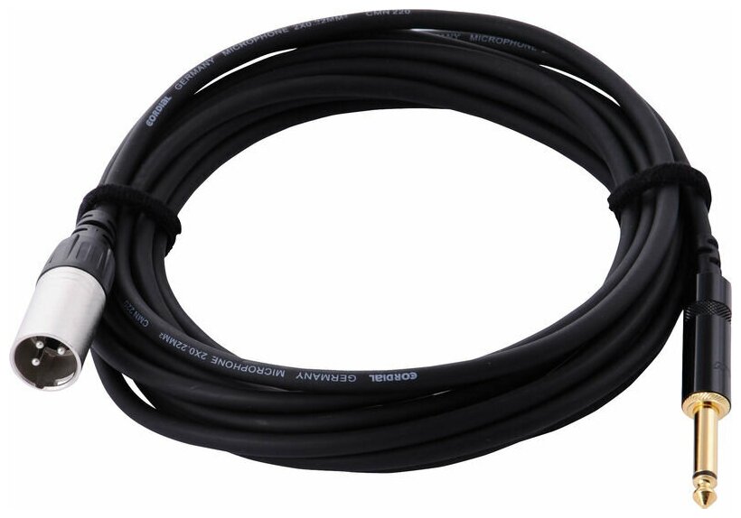Cordial CCM 5 MP микрофонный кабель XLR male/джек моно 6.3мм 5.