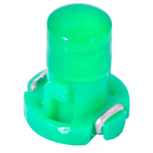 Автомобильные светодиодные лампы T3 - 1 COB (Зеленая) (2шт.)