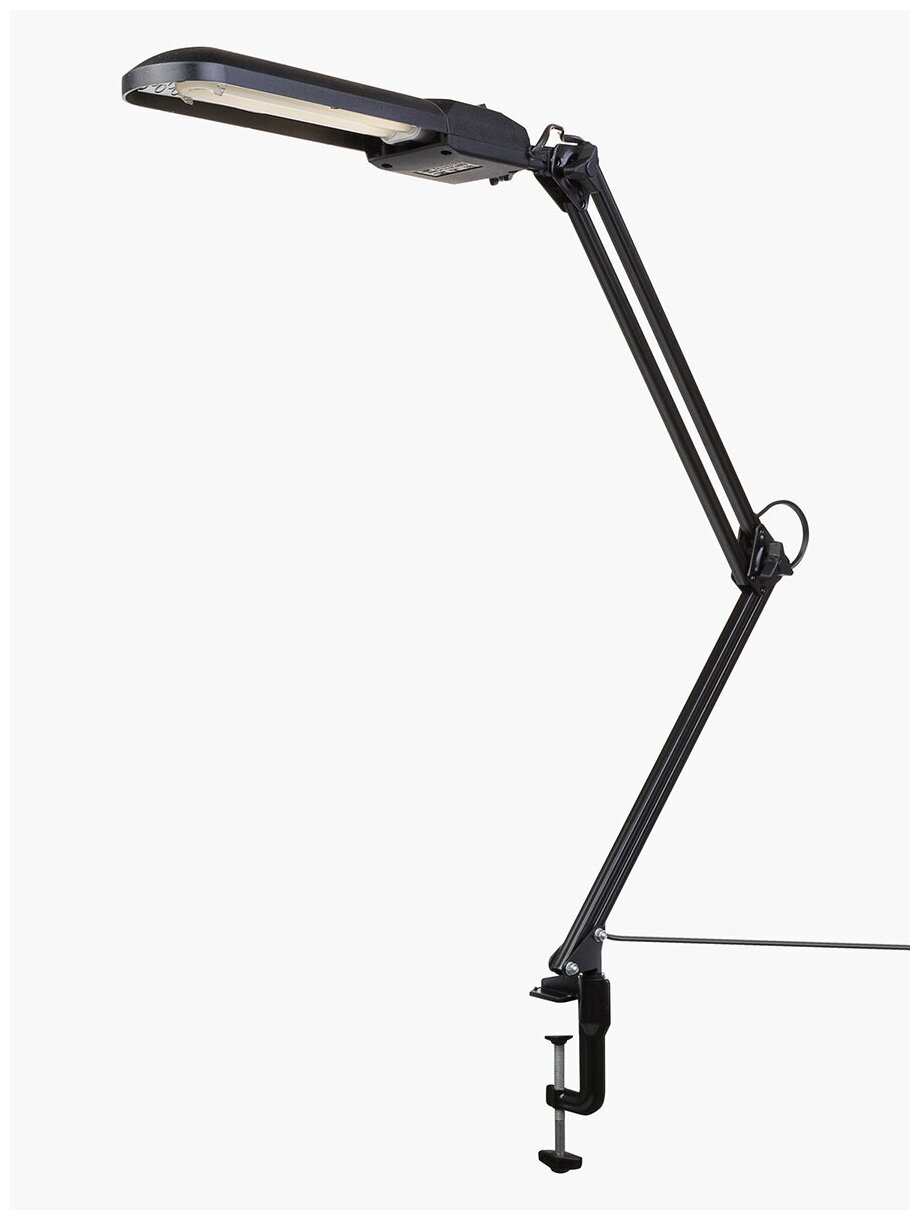 Настольная лампа/для маникюрного стола, высота 70 см, G7, 11 Вт, 220, черный