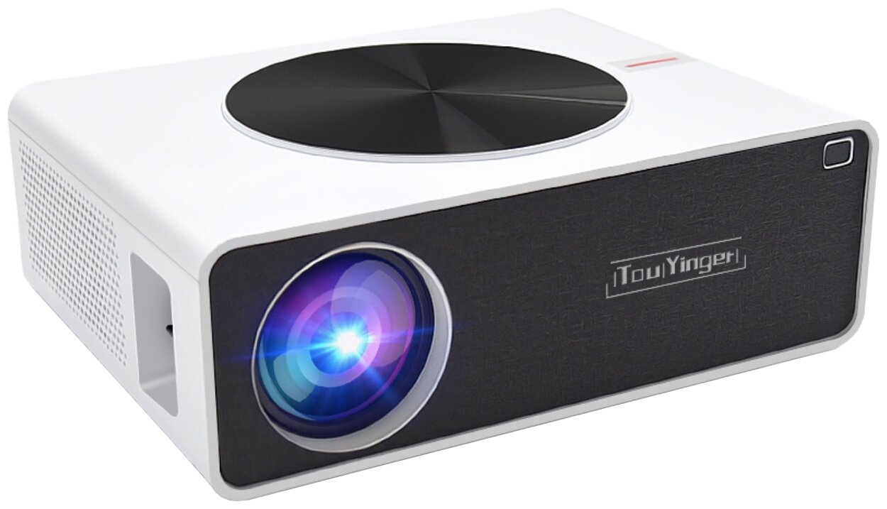 Проектор TouYinGer Q9 белый 1920x1080 (Full HD) 5000:1 7000 лм LCD 2.72 кг