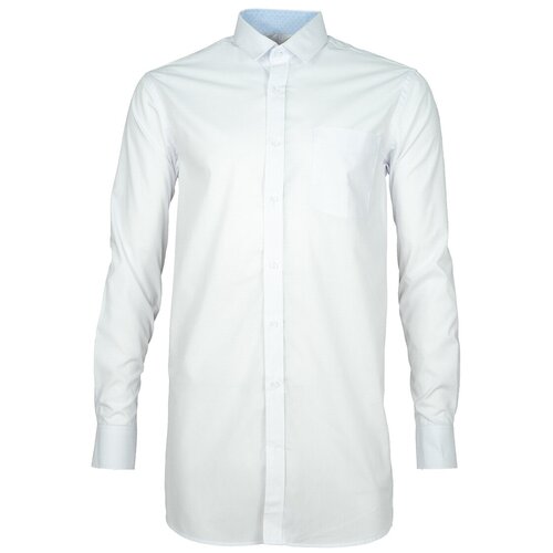 фото Рубашка мужская imperator pt2000-b-sl-приталенная, рос.р-р: 48/m (178-186, 40 ворот)