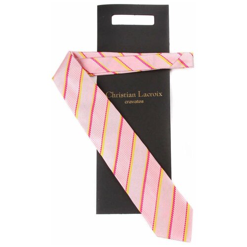фото Модный мужской розовый галстук christian lacroix 71742