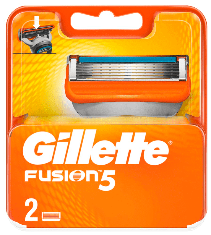 Gillette Fusion / Сменные кассеты 2 шт.