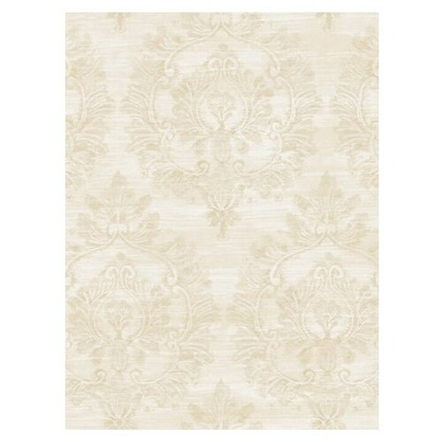 Обои SEABROOK LANAI, бумага/акрил, Бежевые, Дамаск HT71706