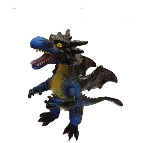 Динозавр «Синий большой», звуковые эффекты 52см