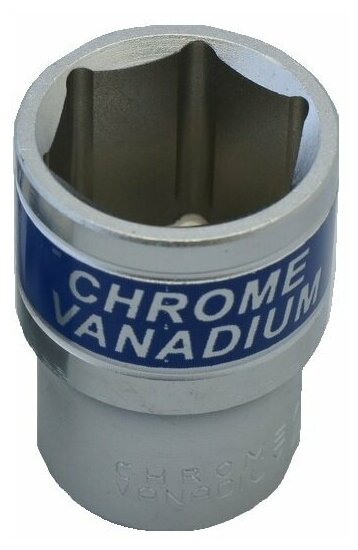 Торцевая головка AUTOLUXE 66941, 20 мм., 1/2", шестигранная, CrV, ф28*38 L.