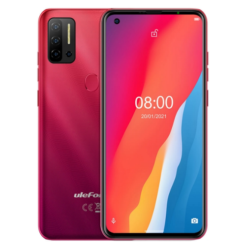 Смартфон Ulefone Note 11P 8/128 ГБ, Dual nano SIM, рубиновый восход