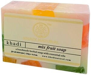 Натуральное мыло с экстр.фруктов KHADI NATURAL, 125 г