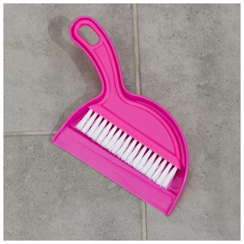 Набор мини совок щетка цвет микс 5666324 267₽