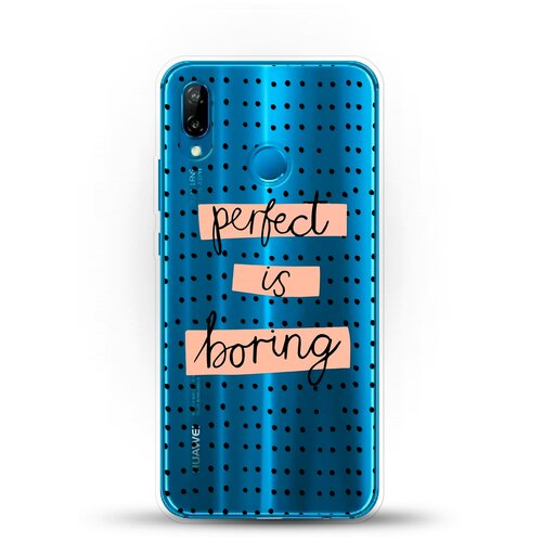 фото Силиконовый чехол boring perfect на huawei nova 3e andy & paul