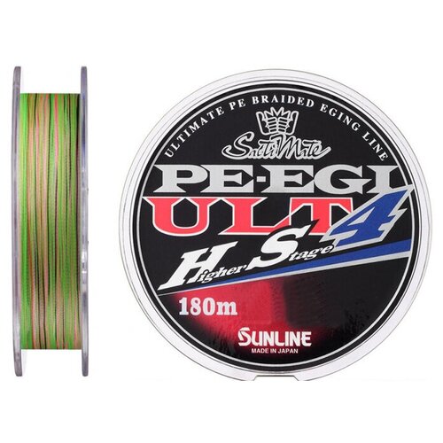 Шнур Sunline PE EGI ULT HS4 180m #0.7/0.138mm 5.3kg