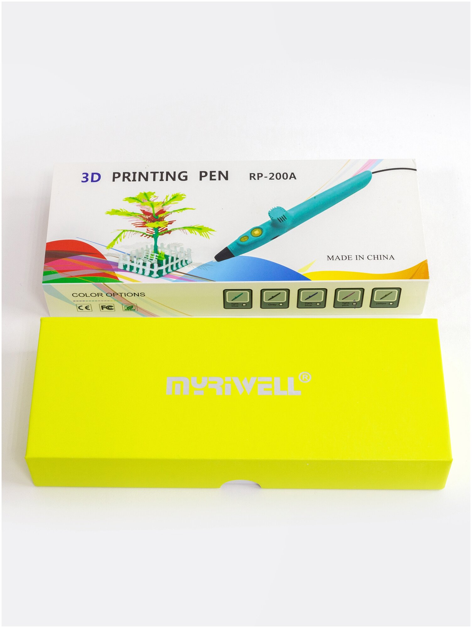 3d ручка голубая Myriwell RP200A развивающая игрушка