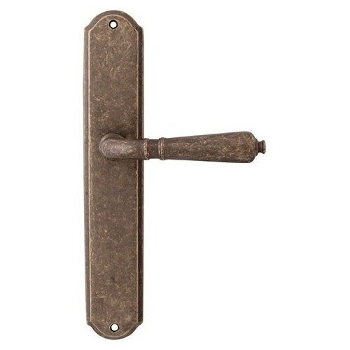 Дверная ручка на планке ANTIK 130/131, Античная бронза, Melodia