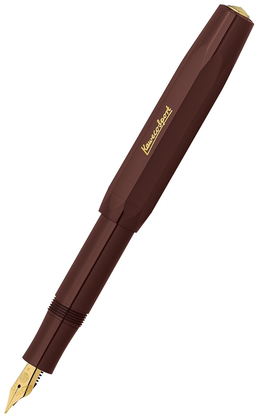 Ручка перьевая KAWECO CLASSIC Sport Bordeaux пластиковый корпус EF 0.5мм