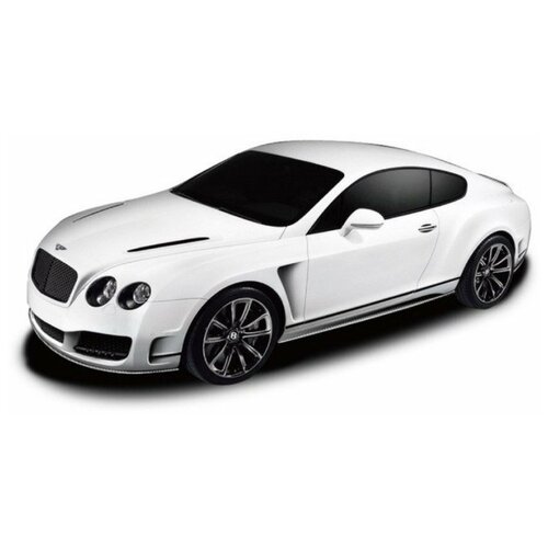 Легковые машины, мотоциклы, квадроциклы Rastar Машина р/у 1:24 Bentley Continental GT speed, цвет белый 27MHZ
