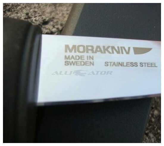 Нож Morakniv Flex (12248) стальной лезв.88мм прямая заточка черный/голубой - фото №10
