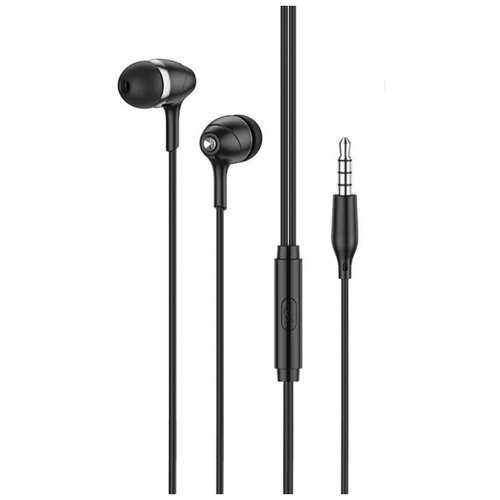 Проводные наушники Hoco M76 Maya с микрофоном - черные 34800₽