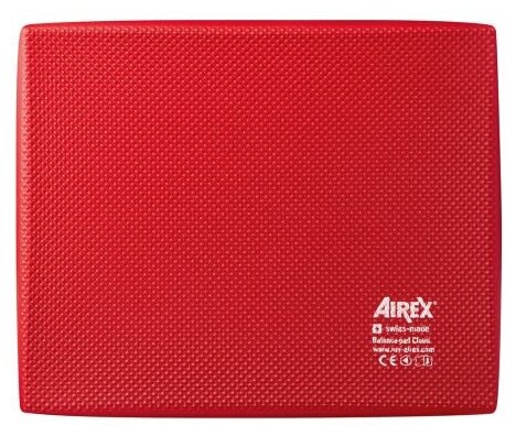 Подушка балансировочная AIREX Balance-pad Cloud Red, 48*40*6,0 см, красный