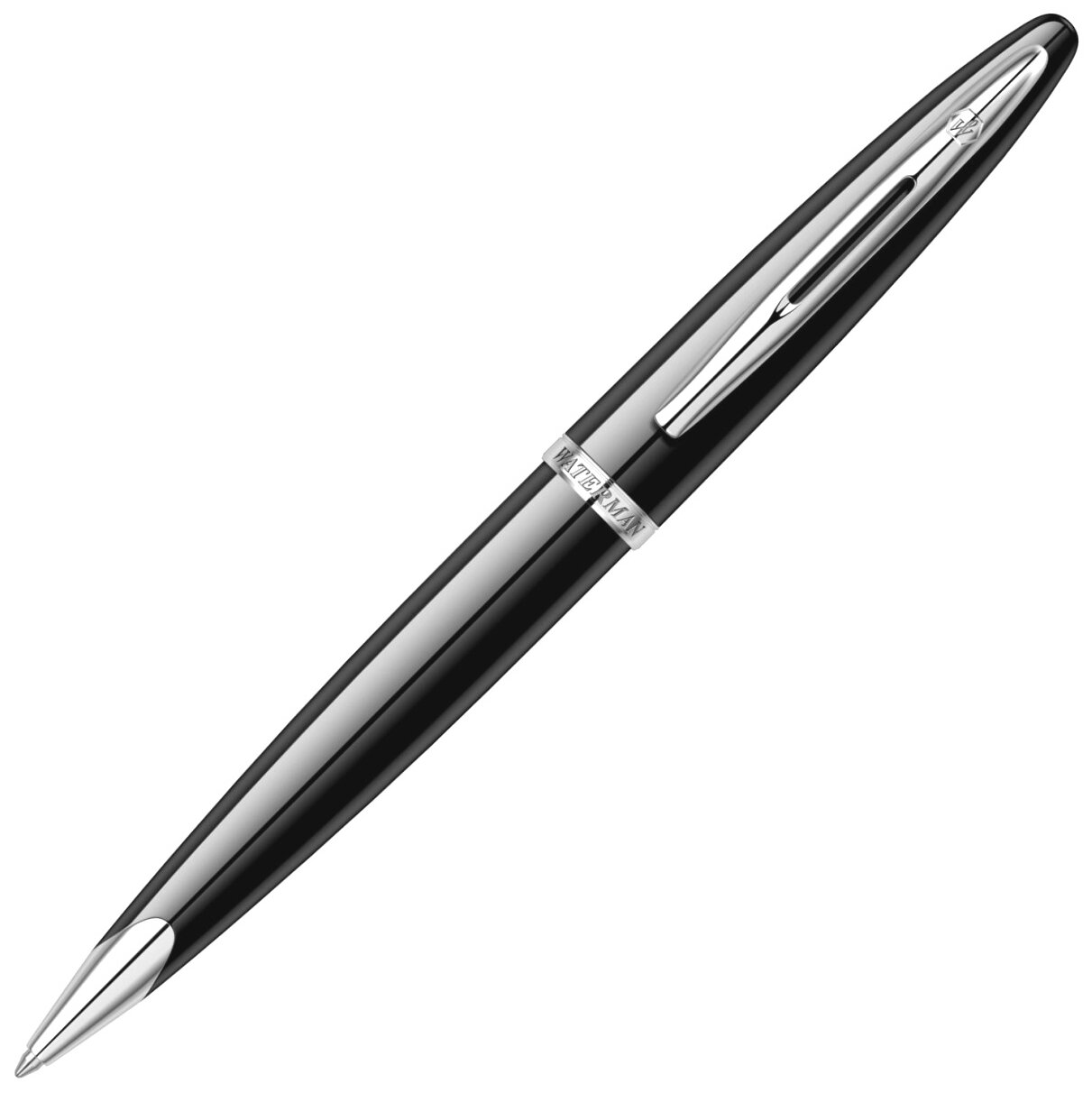 Шариковая ручка Waterman Carene, цвет: Black ST, стержень: Mblu