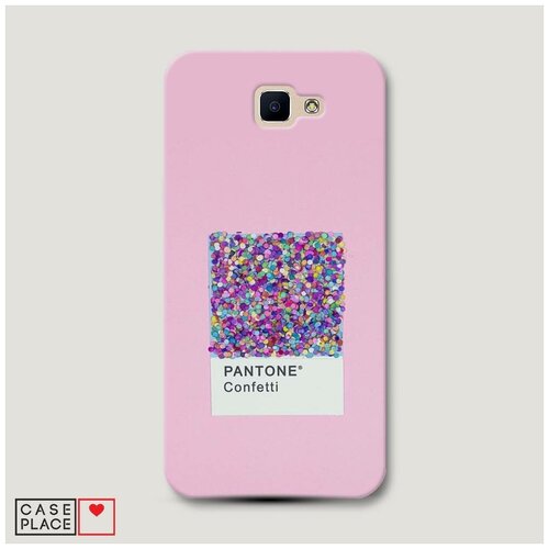 фото Чехол пластиковый samsung galaxy j5 prime 2016 pantone confetti case place