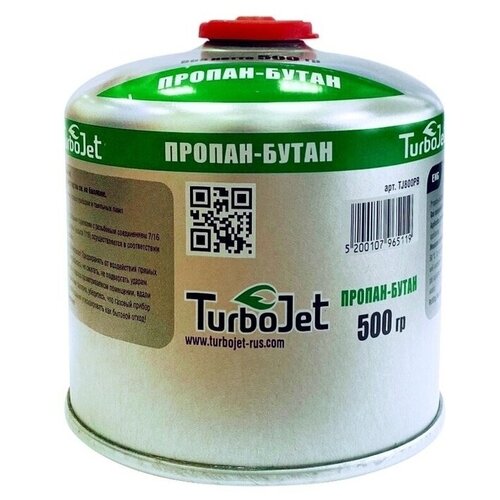 фото Газовый баллон резьбовой пропан-бутан turbojet tj800pb