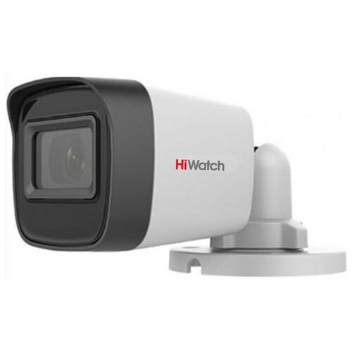 Камера видеонаблюдения Hikvision HiWatch DS-T500С 24-24мм HD-CVI HD-TVI цветная корп белый 639000₽