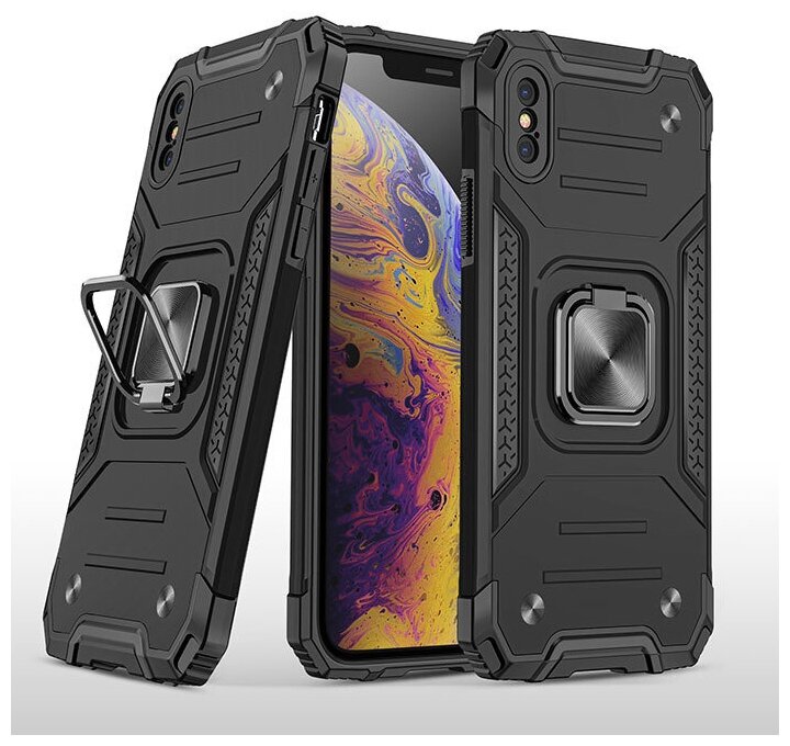 Противоударный чехол Legion Case для iPhone Xs Max черный