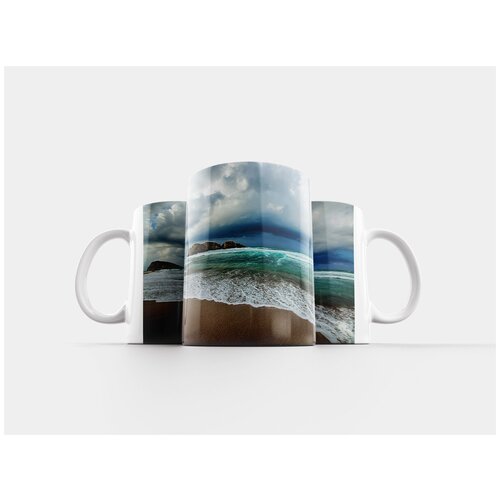 фото Кружка "агва, пляж, cloud" 320 мл lotsprints