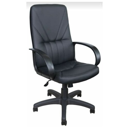 фото Кресло яркресло кр37 тг пласт эко1 (экокожа черная)