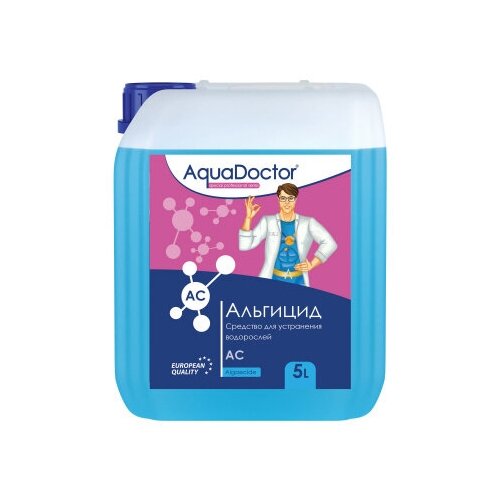 Альгицид AquaDoctor AC непенящийся 10 л альгицид aquadoctor ac mix 1 л