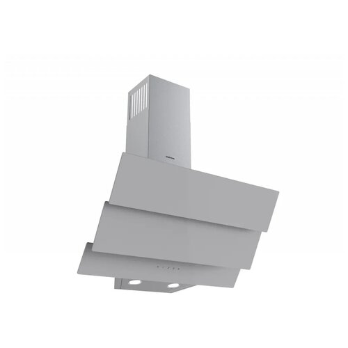 Вытяжка кухонная наклонная Samtron F541 серебристое стекло 769000₽