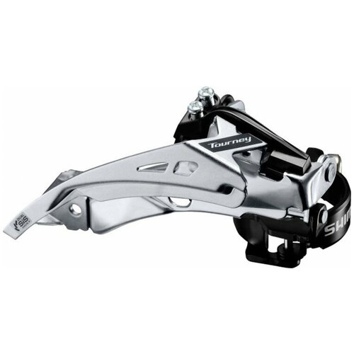 Переключатель передний Shimano, FD-TY700-TS6, TOURNEY, нижн хомут, DUAL-PULL, FORREAR7/8-SPEED, BANDTYPE переключатель передний shimano fd ty700 ts6 tourney нижн хомут dual pull forrear7 8 speed bandtype