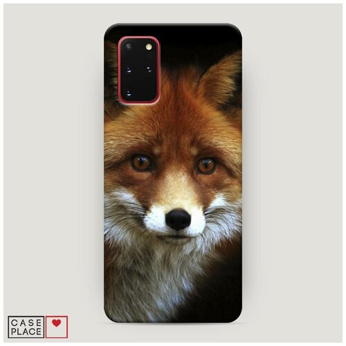 фото Чехол пластиковый samsung galaxy s20 plus лиса 2 case place