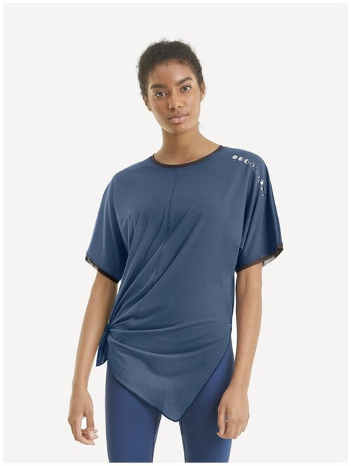 Футболка PUMA Exhale Boyfriend Tee, размер S, синий