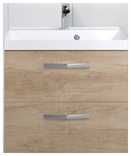 Тумба под раковину BelBagno Aurora 60 AURORA-600-2C-SO-RNN дуб натуральный