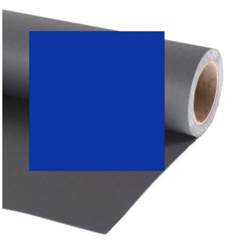Фон бумажный Raylab 044 Cobalt кобальтовый синий 2.72x11 м фон colorama buttercup бумажный 2 72 x 11 м желтый