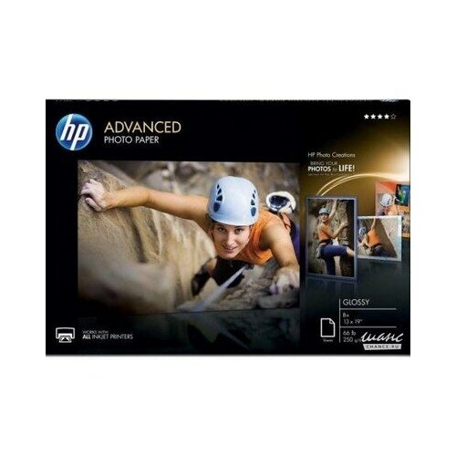 Фотобумага HP Улучшенная Матовая Атласная, 250г/м2, A3+/25л.