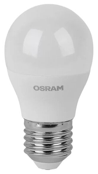 Упаковка светодиодных ламп 5 шт. OSRAM LED Value CLP60 7SW/830 230В, E27, 7 Вт, 3000 К