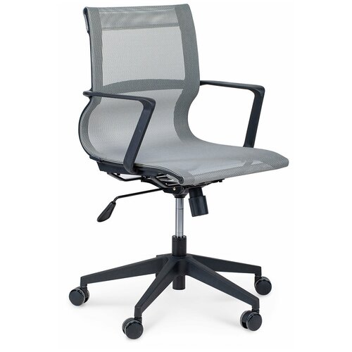 фото Компьютерное кресло вита lb черный пластик / серая сетка norden chairs