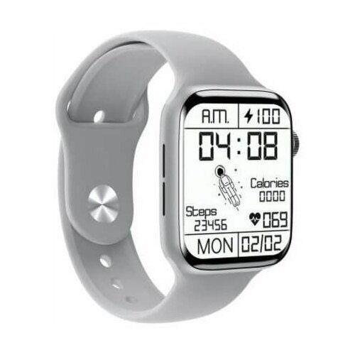 Умные смарт часы Х22 FSN 2021 серые 177-дюймовый HD-дисплей USB зарядка IOS ANDROIDмужчины женщины дети 443811 269000₽