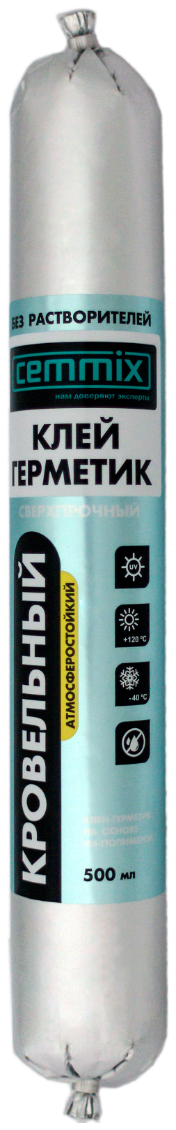 фото Герметик Cemmix Кровельный битумный