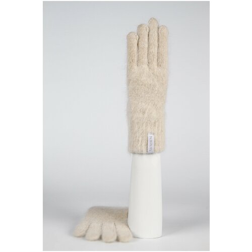 фото Перчатки ferz зимние, шерсть, размер m, бежевый